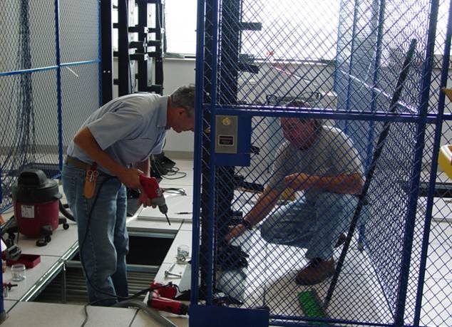 Data Center Cage Install